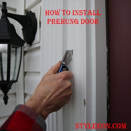 How to install a prehung door |styleeon|fashion