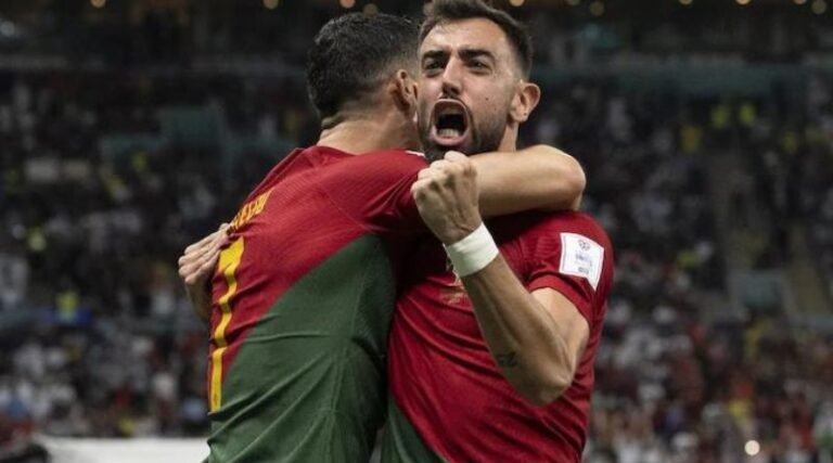 Bruno Fernandes double sinks Uruguay and sends Portugal into the last 16
