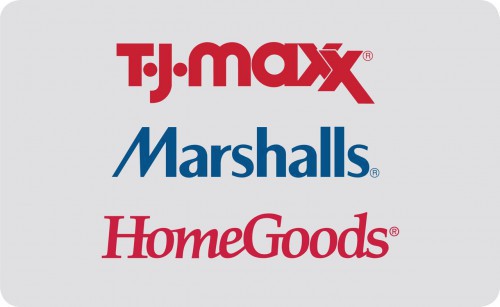 TJ Maxx Marshalls and Homegoods Gift Cards