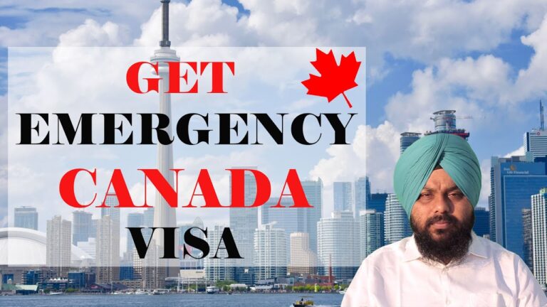 How to Apply Tourist Emergency Visa For Canada