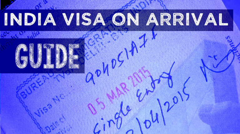 What Will Be the Indian Visa Application Process on Arrival?