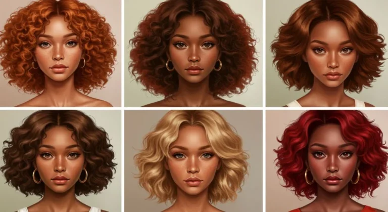 Hair Colors for Brown Skin